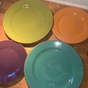 🤍Colorful plate lot🤍